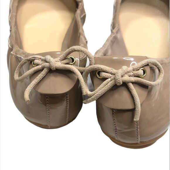 𝅺cole Haan Ashlyn Patent Back Bow Ballet Flat Shoes - Picture 8 of 8
